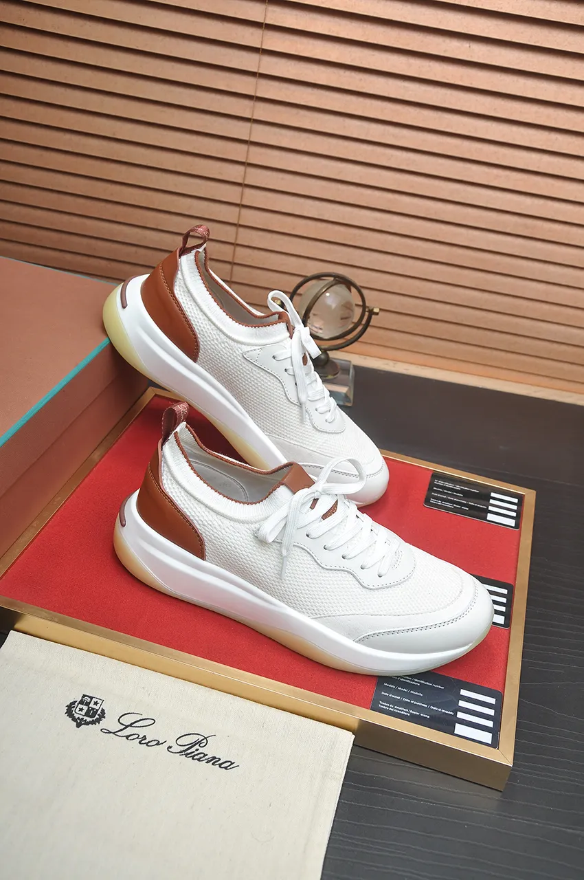 Men's men's shoes 💰640💶[𝐥𝐨𝐫𝐨 𝐏𝐢𝐚𝐧𝐚] lp classic loafers, an Italian treasure brand, the only brand that can match Hermès! Only after wearing it do we realize that we cannot let down our feet. The upper is imported cashmere, the lining of water-dyed cowhide ➕ the cowhide feet, the official original glass rubber outsole, and the pendant. Exclusive original packaging (tag ➕ brand paper ➕ outer box ➕ hand bag) code number: 38-46